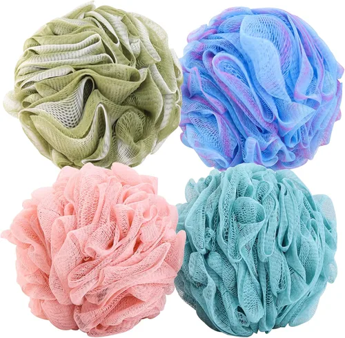 Vista 13 de Paquete de 4 esponjas lufa para ducha, 2.12 oz/pcs