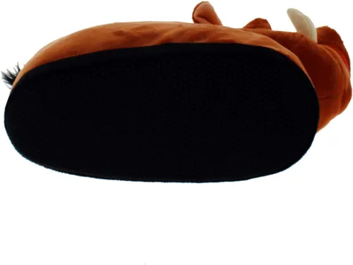 Vista 35 de Happy Feet - Pantuflas con licencia oficial de Disney y Pixar, pantuflas figurales para hombres, mujeres, niños, como se ve en Shark Tank