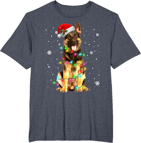 Vista 64 de Suéter de Navidad para perros de pastor alemán, suéter de Navidad para regalos de perros, Negro, S