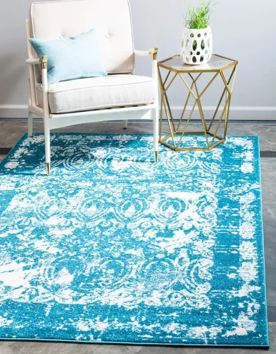 Vista 19 de Unique Loom - Alfombra estilo tradicional de Rosso Collection, Polipropileno