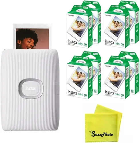 Vista 7 de Fujifilm Instax Mini Link 2 (solo impresora, rosa + 40 hojas extra de película)