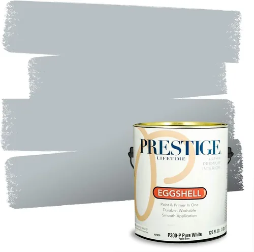 Vista 74 de Prestige Paints - 2 en 1, pintura base y pintura de exterior, E100-N-SW6988