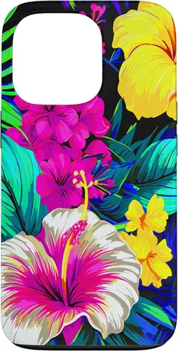 Vista 10 de Hawaiian Accessories Aloha Hibiscus Flower - Carcasa para iPhone 17
