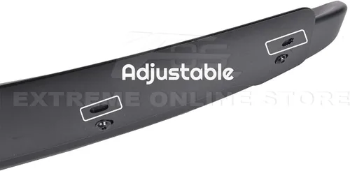 Vista 10 de Para Chevrrolet Camaro 2010-2013 EOS ZL1 estilo alerón de ala de tapa trasera de maletero con inserto WickerBill central de aluminio negro