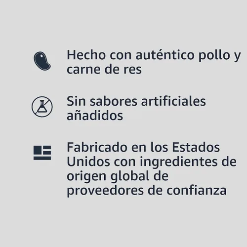 Vista 3 de Amazon Basics Paquete variado de alimentos húmedos para perros, sabor a estofado campestre y cortes en salsa con carne de res, hecho