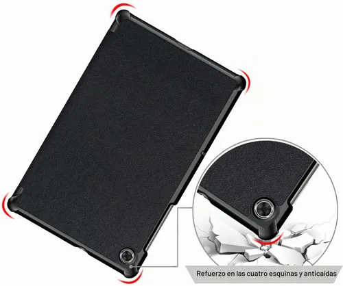 Vista 5 de Gylint Funda para Lenovo Tab M10 FHD Plus de 10.3 pulgadas, Smart Case Funda delgada y ligera con función de encendido/apagado automático