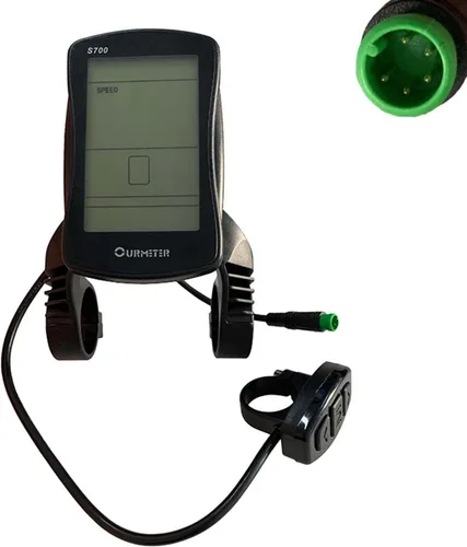 Vista 9 de S700 Electric Bike LCD Display Meter E-Bike Display Screen 36V/48V Electric Bike Computer Conversion Accessories for Electric Scooter