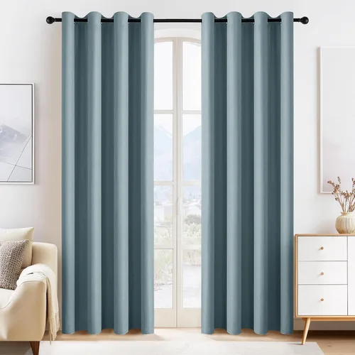 Vista 92 de PONY DANCE Cortinas para Autocaravana de 24 pulgadas de Largo, Cortinas Cortas para Baño y Cocina, Mini Cortinas de Privacidad para Camper