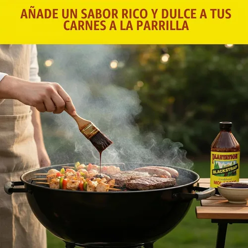 Vista 7 de Plantation Molasses, Blackstrap, 15 onzas