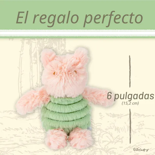 Vista 5 de Kids Preferred Disney Baby Winnie the Pooh y amigos - Juego de coleccionistas de 4 piezas de peluches de animales de peluche clásicos