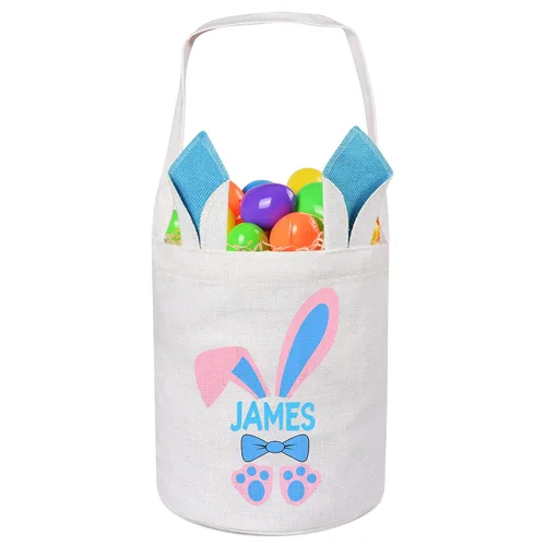 Vista 43 de Jocidea - Cesta de Pascua personalizada, cestas de Pascua personalizadas, regalos de Pascua personalizados, cesta de Pascua para niños y niños