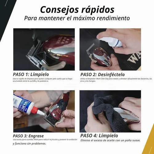 Vista 7 de WAHL Professional kit de rasurado de 5 estrellas número 8180
