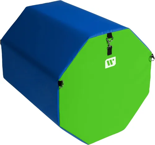 Vista 8 de We Sell Mats - Alfombrilla de gimnasia octogonal con forma de destreza, para volteretas, saltos y puente, entrenador para gimnasia, porrismo y artes