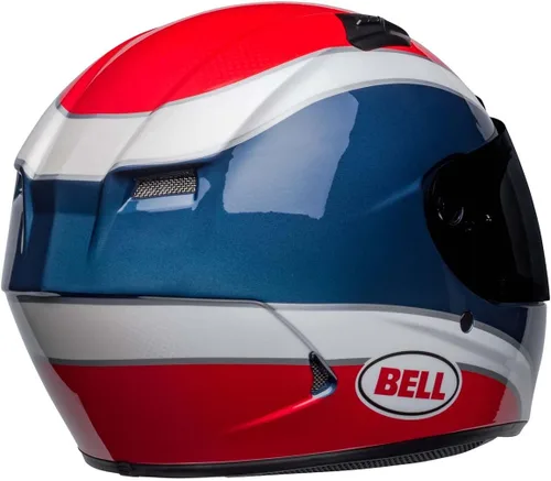 Vista 7 de Bell Moto Qualifier DLX MIPS Classic Gloss Navy/Red L