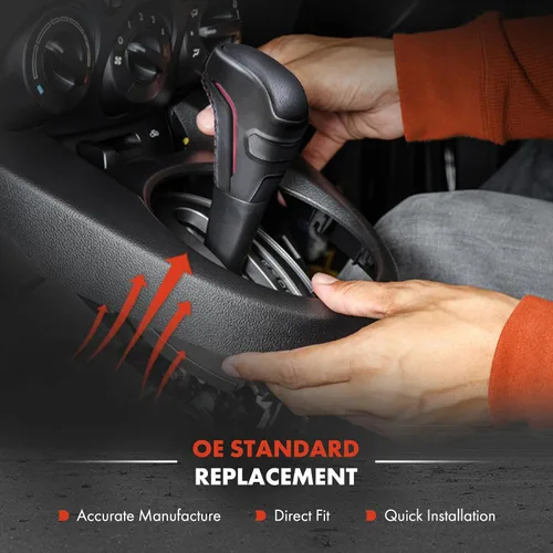Vista 3 de A-Premium Conjunto de Mango de Perilla de Cambios Automática Compatible con Toyota Tacoma TRD PRO 2016 2017 2018 2019 2020 2021 2.7L 3.5L, Adaptador