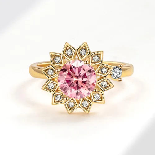 Vista 127 de Anillo de plata de ley 925, minimalista, ajustable, hecho a mano, para mujeres y niñas