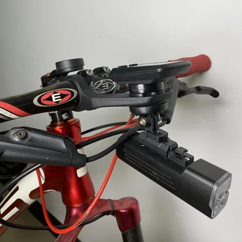 Vista 4 de Kit de inserción de adaptador de montaje GPS para computadora de bicicleta, cubierta trasera giratoria compatible con Gar min Edge 500/530/1050