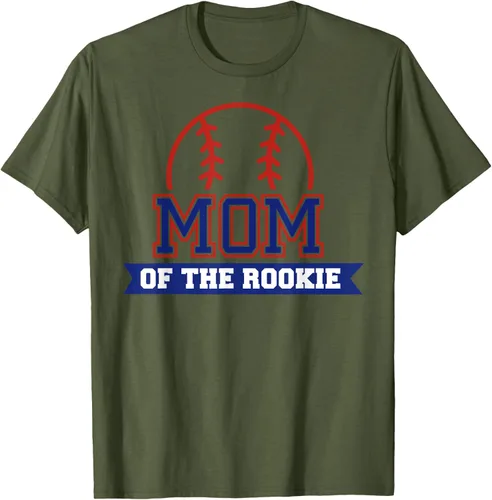 Vista 55 de Mom of Rookie - Camiseta de béisbol para primer cumpleaños, Blanco