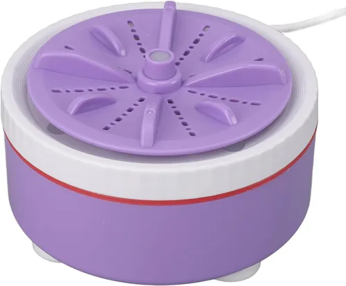 Vista 4 de Lavadora portátil Mini Turbo Lavadora alimentada por USB, totalmente automática, para el hogar, viajes, RV, dormitorios, ropa interior, calcetines