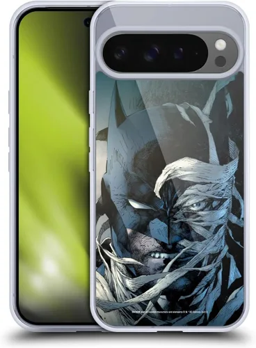 Vista 256 de Head Case Designs Funda de gel Hush con licencia oficial de Batman DC Comics #608 para cómics [protección de grado militar] compatible con Google