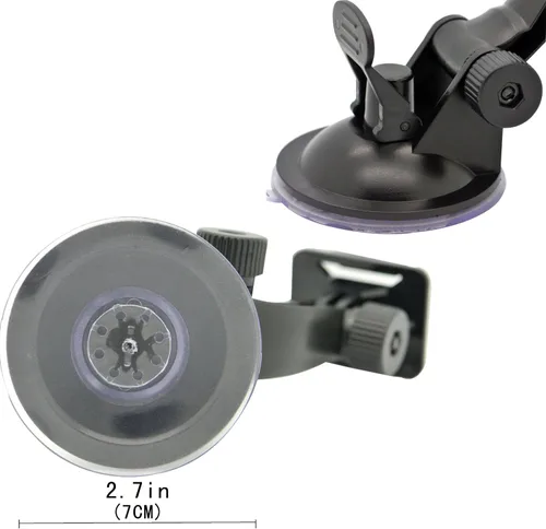 Vista 5 de Smatree Soporte de ventosa compatible con cámara de acción G*pro 12/11/10/9/8/7/6/5/4/3+/3/sesión/DJI OSMO Action 4/3