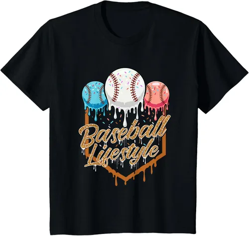 Vista 38 de Baseball Lifestyle - Camiseta de béisbol amante del béisbol
