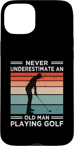 Vista 9 de Funny Golfer & Golfing - Golf Dad Case for iPhone 16