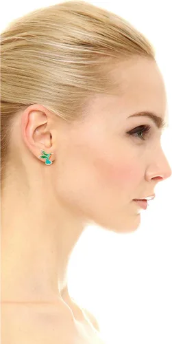 Vista 4 de Kate Spade New York Scenic Route Aretes de colibrí O0RU2496, Metal
