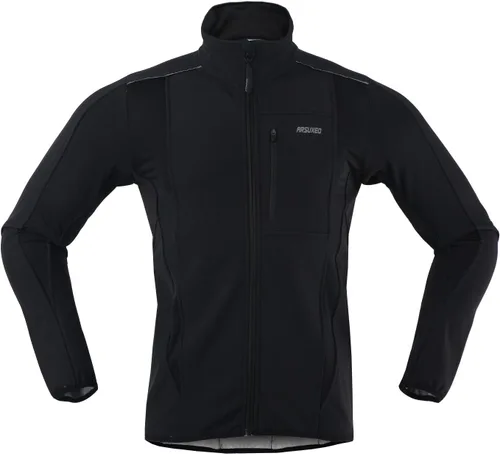 Vista 2 de Chaqueta térmica para ciclismo (tejido Softshell, resistente al viento, impermeable, 15K) de ARSUXEO