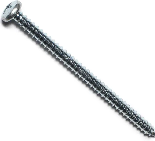 Vista 18 de Hard-to-Find Fastener 014973297435 - Tornillos de hoja metálica con cabeza Phillips Pan, 4 x 1, 100