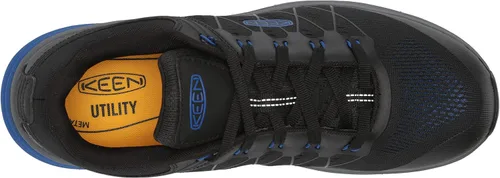 Vista 5 de KEEN Utility Zapatillas de trabajo industriales Vista Energy de baja altura con punta compuesta para hombre, negro, azul (Nautical BlueBlack), 10