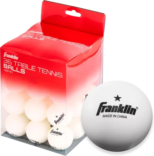 Vista 12 de Franklin Sports Pelotas de tenis de mesa - Pelotas de tenis de mesa de tamaño y peso oficial 40mm - Pelotas profesionales de una estrella - Paquetes