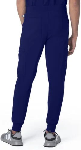 Vista 3 de Urbane Impulse 9913lLKA - Pantalones deportivos elásticos para hombre, 7 unidades, Azul