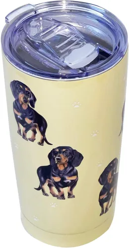Vista 11 de Vaso de pastor australiano SERENGETI de 16 oz. de acero inoxidable, vaso aislado al vacío con tapa a prueba de derrames