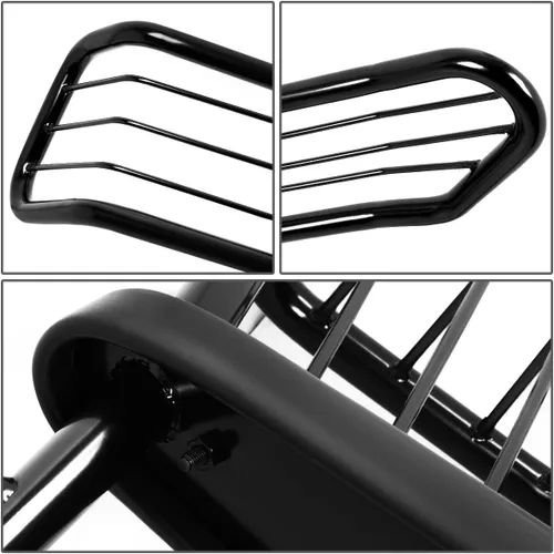 Vista 3 de DNA MOTORING GRILL-G-067-BK - Protector de rejilla para parachoques delantero, color negro, compatible con Rav4 06-12