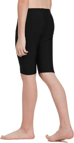 Vista 3 de BALEAF Pantalones cortos de natación deportivos UPF 50+ de secado rápido para niños