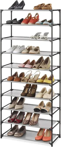 Vista 7 de Whitmor Estante apilable modular de 2 niveles