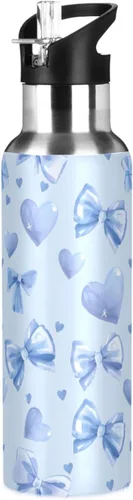 Vista 23 de Purple Dragon Botella de Agua para Niños Aislada Deportiva al Vacío de Acero Inoxidable con Tapa de Pajita y Asa 20 oz a001
