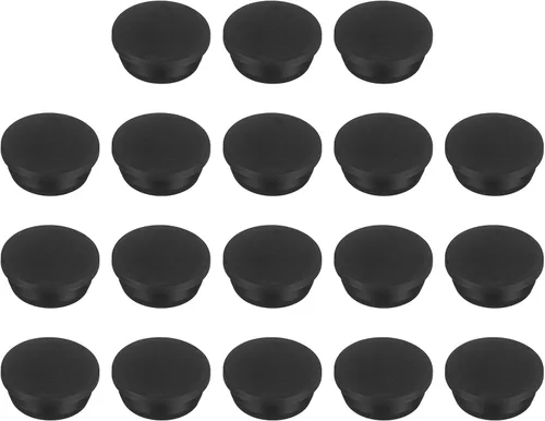 Vista 65 de MECCANIXITY - Tapones de silicona en forma de T (26mm, 1 pulgada de diámetro), color negro