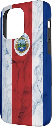 Vista 56 de Bandera de Costa Rica y fondo elegante - Funda del orgullo costarricense para iPhone 17