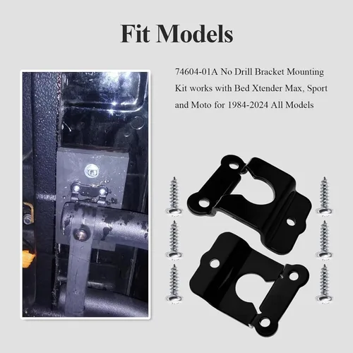 Vista 4 de 74604-01A Kit de montaje de soporte sin taladro, universal, con tornillos