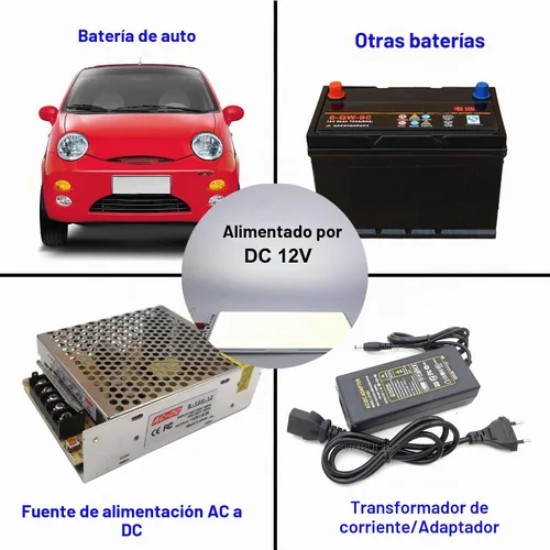 Vista 3 de Panel de luz LED COB de CC ultra brillante de 12 V con regulador de intensidad de control remoto, tira de chip de 70 W máximo, módulo LED para Blanco