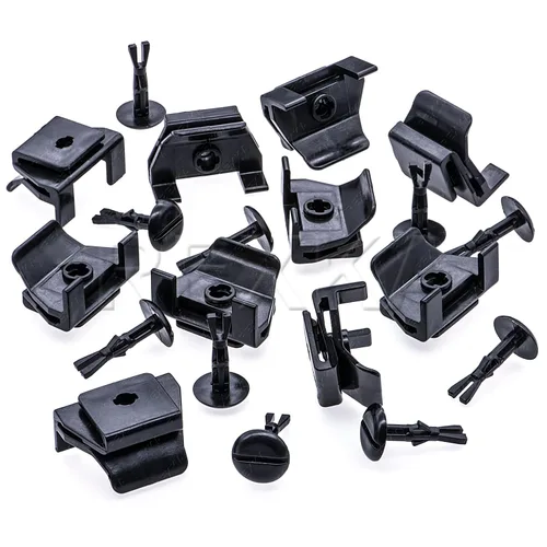 Vista 2 de Rexka Juego de 10 clips y pasadores para guardabarros delanteros y parachoques para Toyota Lexus 53879-58010 47749-58010 Avalon Camry Corolla 10