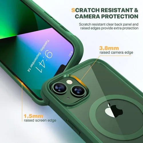 Vista 892 de DIACLARA - Funda transparente compatible con iPhone XR 6.1 pulgadas 2018