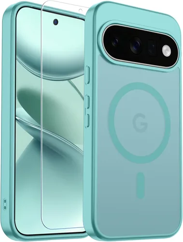 Vista 13 de SUPFINE Funda magnética para Google Pixel 10 Pro XL con protector de pantalla (imanes integrados) (protección contra caídas de grado militar)
