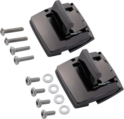 Vista 7 de TCT-MOTORPARTS Pestillos de equipaje Tour para Harley 1980-2013 touring Street Electra Road Glide Ultra Classic