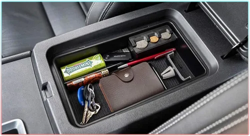 Vista 5 de CDEFG Organizador de accesorios de consola central para Nissan Altima 2019, 2020, 2021, 2022, 2023, 2024, 2025, Nissan Altima, bandeja de inserción
