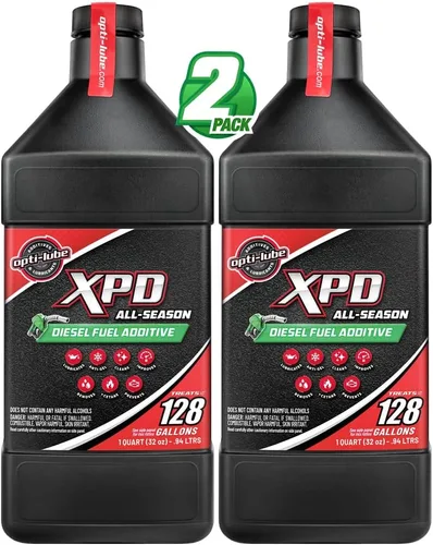 Vista 10 de Opti-Lube XPD aditivo para combustible fórmula diésel: un cuarto de galón rinde hasta 128 galones
