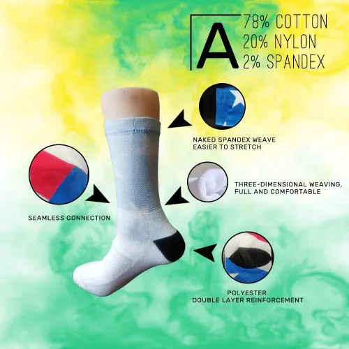 Vista 2 de TMVFPYR Socks Novelty Casual Cotton Crew Socks for Women Men
