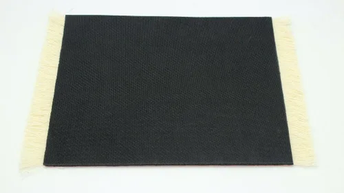 Vista 2 de alfombrilla estilo tapete persa para mouse, varios motivos (corazón azul)